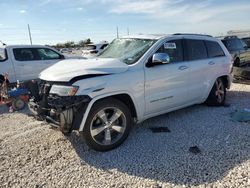 Salvage cars for sale at Taylor, TX auction: 2014 Jeep Grand Cherokee Overland