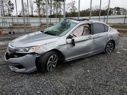 Salvage cars for sale at Spartanburg, SC auction: 2016 Honda Accord EXL