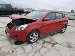 Pontiac salvage cars for sale: 2009 Pontiac Vibe