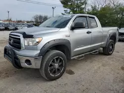 Salvage cars for sale at Lexington, KY auction: 2010 Toyota Tundra Double Cab SR5