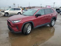 Carros salvage sin ofertas aún a la venta en subasta: 2022 Toyota Rav4 LE