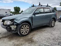 Salvage cars for sale from Copart Opa Locka, FL: 2011 Subaru Forester Limited