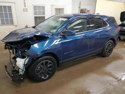 Salvage cars for sale at Davison, MI auction: 2020 Chevrolet Equinox LT