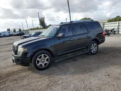 Vehiculos salvage en venta de Copart Miami, FL: 2013 Ford Expedition Limited