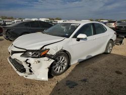 Salvage cars for sale at San Antonio, TX auction: 2020 Toyota Camry LE