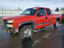 Salvage cars for sale at Littleton, CO auction: 2004 Chevrolet Silverado K1500