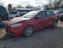 Salvage cars for sale from Copart Wichita, KS: 2013 Dodge Dart Limited