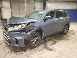 Salvage cars for sale from Copart Chalfont, PA: 2018 Toyota Highlander LE