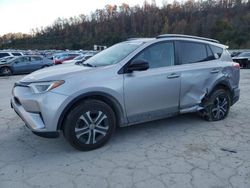 Salvage cars for sale from Copart Hurricane, WV: 2017 Toyota Rav4 LE