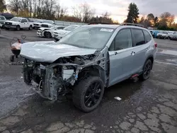 Salvage cars for sale at Portland, OR auction: 2022 Subaru Forester Sport