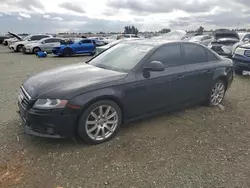 Salvage cars for sale at Antelope, CA auction: 2009 Audi A4 2.0T Quattro