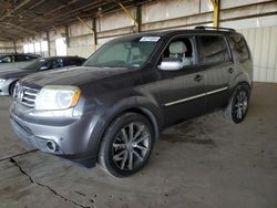 Honda Pilot Vehiculos salvage en venta: 2015 Honda Pilot Touring