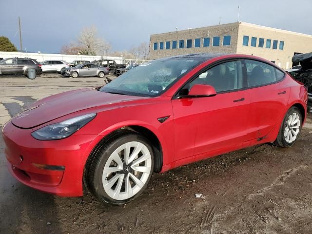 2022 Tesla Model 3