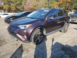 Vehiculos salvage en venta de Copart Austell, GA: 2017 Toyota Rav4 XLE