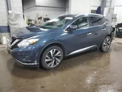 Nissan salvage cars for sale: 2015 Nissan Murano S