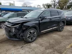 2019 Hyundai Santa FE Limited en venta en Wichita, KS