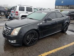 Salvage cars for sale at Woodhaven, MI auction: 2012 Cadillac CTS Performance Collection