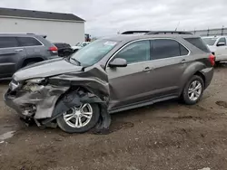 Salvage cars for sale at Portland, MI auction: 2012 Chevrolet Equinox LT