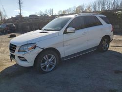 Salvage cars for sale at Marlboro, NY auction: 2014 Mercedes-Benz ML 350 4matic