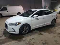 Carros salvage sin ofertas aún a la venta en subasta: 2017 Hyundai Elantra SE