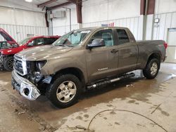 Salvage cars for sale at Franklin, WI auction: 2013 Toyota Tundra Double Cab SR5