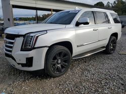 Salvage cars for sale at Memphis, TN auction: 2017 Cadillac Escalade Luxury