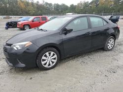 Toyota Corolla l salvage cars for sale: 2015 Toyota Corolla L