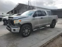 Salvage cars for sale at Corpus Christi, TX auction: 2014 Toyota Tundra Double Cab SR