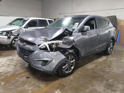 Salvage cars for sale at Elgin, IL auction: 2014 Hyundai Tucson GLS