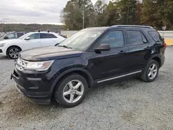 Ford Explorer xlt salvage cars for sale: 2019 Ford Explorer XLT