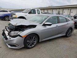 Honda salvage cars for sale: 2020 Honda Civic EX