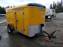 Salvage trucks for sale at Arlington, WA auction: 2020 Cargo Mate CO