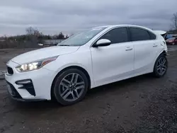 Carros salvage a la venta en subasta: 2020 KIA Forte EX