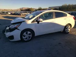 Salvage cars for sale from Copart Las Vegas, NV: 2012 KIA Rio LX