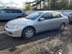 2007 Honda Accord LX en venta en Candia, NH