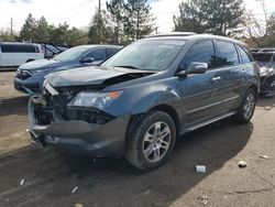 Salvage cars for sale from Copart Denver, CO: 2008 Acura MDX Technology