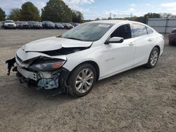 Chevrolet salvage cars for sale: 2020 Chevrolet Malibu LT