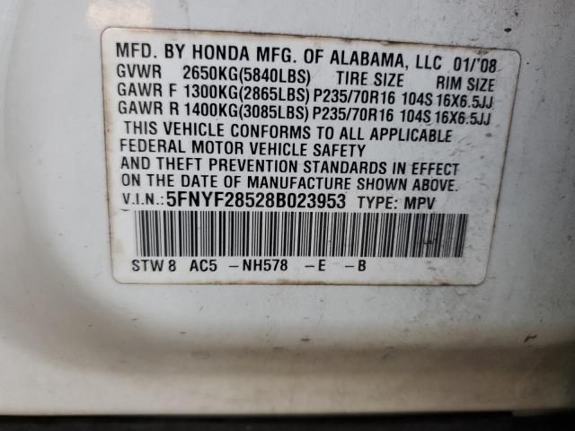 2008 Honda Pilot EXL