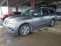 Nissan salvage cars for sale: 2019 Nissan Pathfinder S