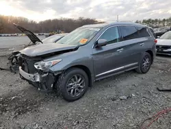 Salvage cars for sale at Windsor, NJ auction: 2015 Infiniti QX60