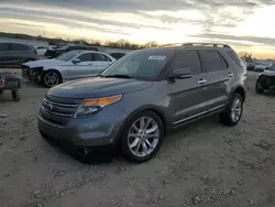 Vehiculos salvage en venta de Copart Kansas City, KS: 2013 Ford Explorer Limited