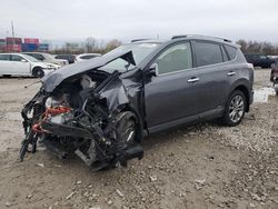 Toyota Vehiculos salvage en venta: 2017 Toyota Rav4 HV Limited