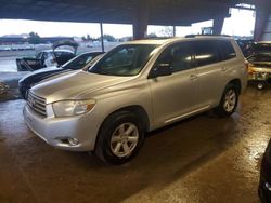 Toyota Highlander se salvage cars for sale: 2010 Toyota Highlander SE