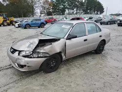 Toyota Corolla ce salvage cars for sale: 2001 Toyota Corolla CE