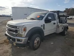 Salvage trucks for sale at Brookhaven, NY auction: 2020 Ford F450 Super Duty