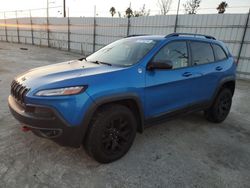 Jeep Cherokee Vehiculos salvage en venta: 2017 Jeep Cherokee Trailhawk