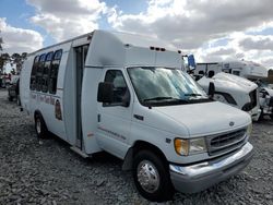 Salvage cars for sale from Copart Dunn, NC: 1999 Ford Econoline E450 Super Duty Cutaway Van RV