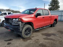 Chevrolet Silverado k1500 lt Trail salvage cars for sale: 2020 Chevrolet Silverado K1500 LT Trail Boss