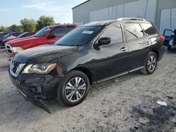 Nissan salvage cars for sale: 2019 Nissan Pathfinder S