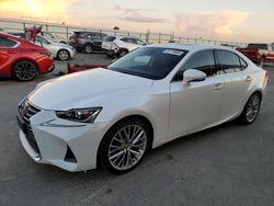 Salvage cars for sale at Fresno, CA auction: 2017 Lexus IS 200T